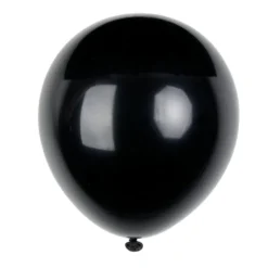 Ballon thème nuit doré et noir x9