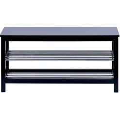 Banc range chaussure 8 paires 100x34xH49,5cm