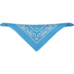 Bandana motif paisley coloré 100% coton 53x53cm