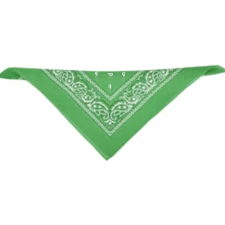 Bandana motif paisley coloré 100% coton 53x53cm