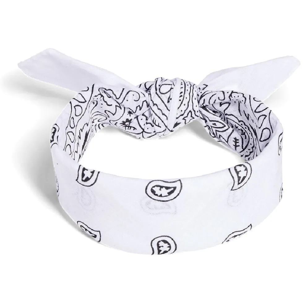 Bandana paisley polyester 54x54cm - 7 coloris