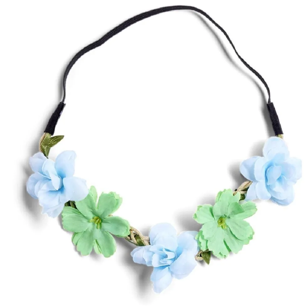 Bandeau couronne fleurs - 3 modèles