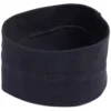 Bandeau large maille noir