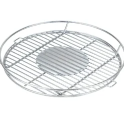 Barbecue de table rond allumage électrique à piles Ø35xH25cm