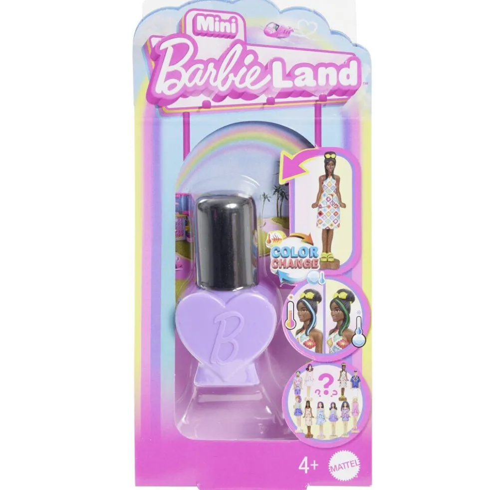 Barbie Mini Land Reveal vernis poupée (5 modèles)