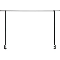 Barre déco extensible avec support pour guirlande fixation sur table