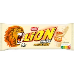 Barres Lion chocolat blanc x5 white snack size 150gr