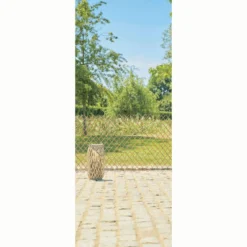Barrière extensible bois naturel