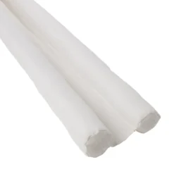 Bas de porte double Ø5xL90cm polyester beige