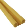 Bas de porte double Ø5xL90cm polyester jaune