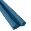 Bas de porte double Ø5xL90cm polyester bleu