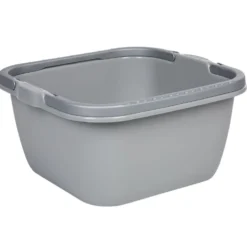 Bassine avec anse 13 L gris