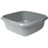 Bassine plastique carré grise