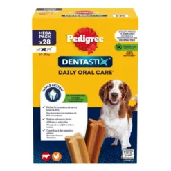 Batônnet Dentastix x28 hygiène bucco-dentaire chien moyen 720g