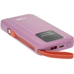 Batterie externe 10000mAh charge rapide 5V écran digital L14cm (2 modèles)