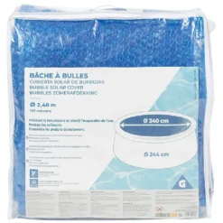 Bâche à bulles ronde Ø244 cm