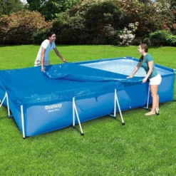 Bâche de protection piscine tubulaire 400 x 211 cm