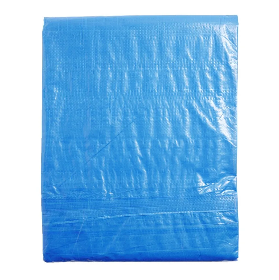 Bâche 3x4m - 100g/m² - PVC bleu