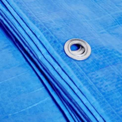 Bâche 4x5m - 100g/m² - PVC bleu
