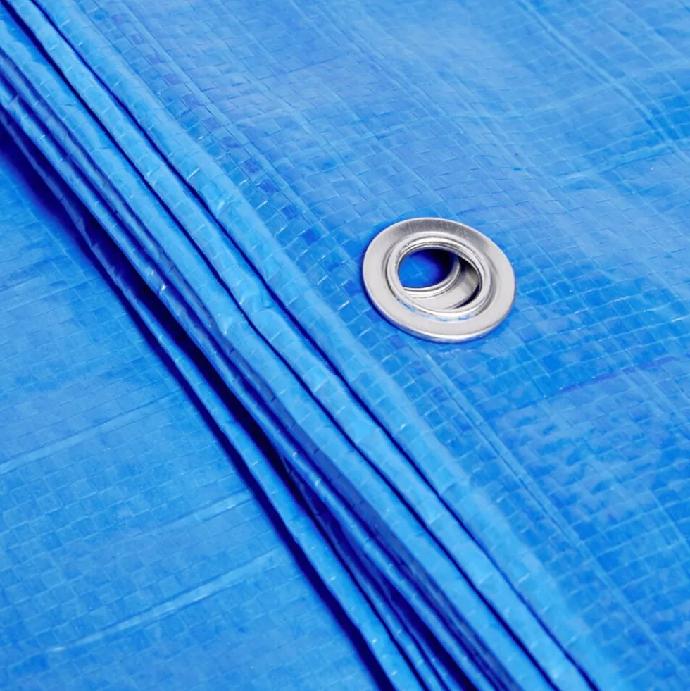 Bâche 4x5m - 100g/m² - PVC bleu