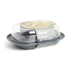 Beurrier plastique sans BPA 17,4x12,5xH6cm (2 modèles)