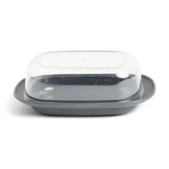 Beurrier plastique sans BPA 17,4x12,5xH6cm (2 modèles)