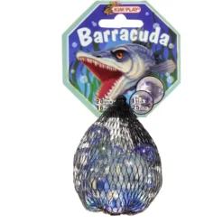 Bille en verre x20 + 1 boulard bleu Barracuda