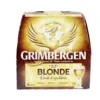 Bière blonde Grimbergen bouteille 6,7% vol. 6x25cl