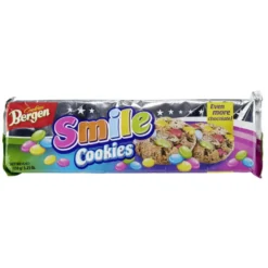 Biscuit cookies smile chocolat et pastille couleur 150g