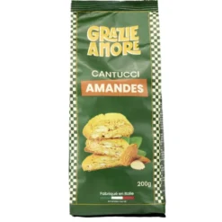 Biscuits aux amandes Cantucci Grazie Amore 200gr