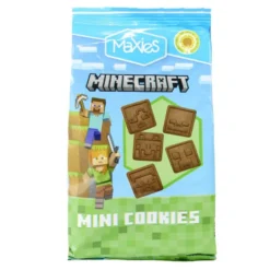 Biscuits cacao Minecraft mini cookies 100gr