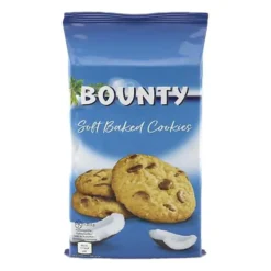 Biscuits cookies Bounty pépites de chocolat au lait et coco 180gr