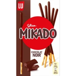 Biscuits Mikado chocolat noir 75gr