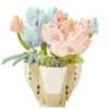 Bloc de construction pot de fleurs 3D avec plus de 250 pièces (2 modèles)