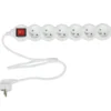 Bloc multiprise blanc L. 75 cm