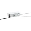 Bloc multiprise 2 faces 5 prises blanc