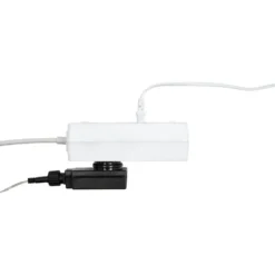 Bloc multiprise 2 faces 5 prises blanc