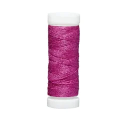Bobine de fil à coudre rose 100m