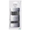 Bobines de fil à broder 8m lot de 8 - 2 modèles