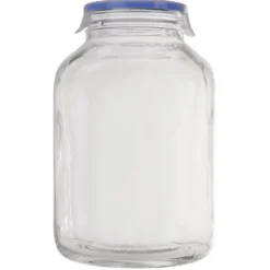 Bocal en verre avec couvercle hermétique 4,25L
