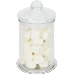Bocal en verre transparent avec couvercle hermétique 1,75L - H.19cm