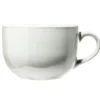 Bol jumbo Madrid en faïence gris clair Ø13xH8,5cm 700ml