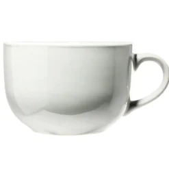 Bol jumbo Madrid en faïence gris clair Ø13xH8,5cm 700ml