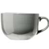 Bol jumbo Madrid en faïence gris foncé Ø13xH8,5cm 700ml