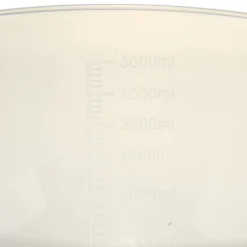 Bol mélangeur gradué plastique fond silicone avec poignée et bec verseur 2,5L