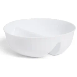 Bol plastique à 2 compartiments Ø18cm (2 modèles)