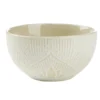 Bol rond Sahara céramique beige 65cl Ø13,8xH7,4cm