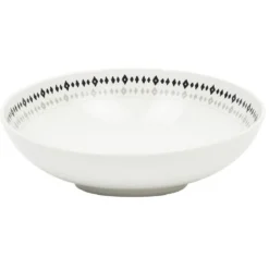 Bol à salade porcelaine contour Ø20 cm