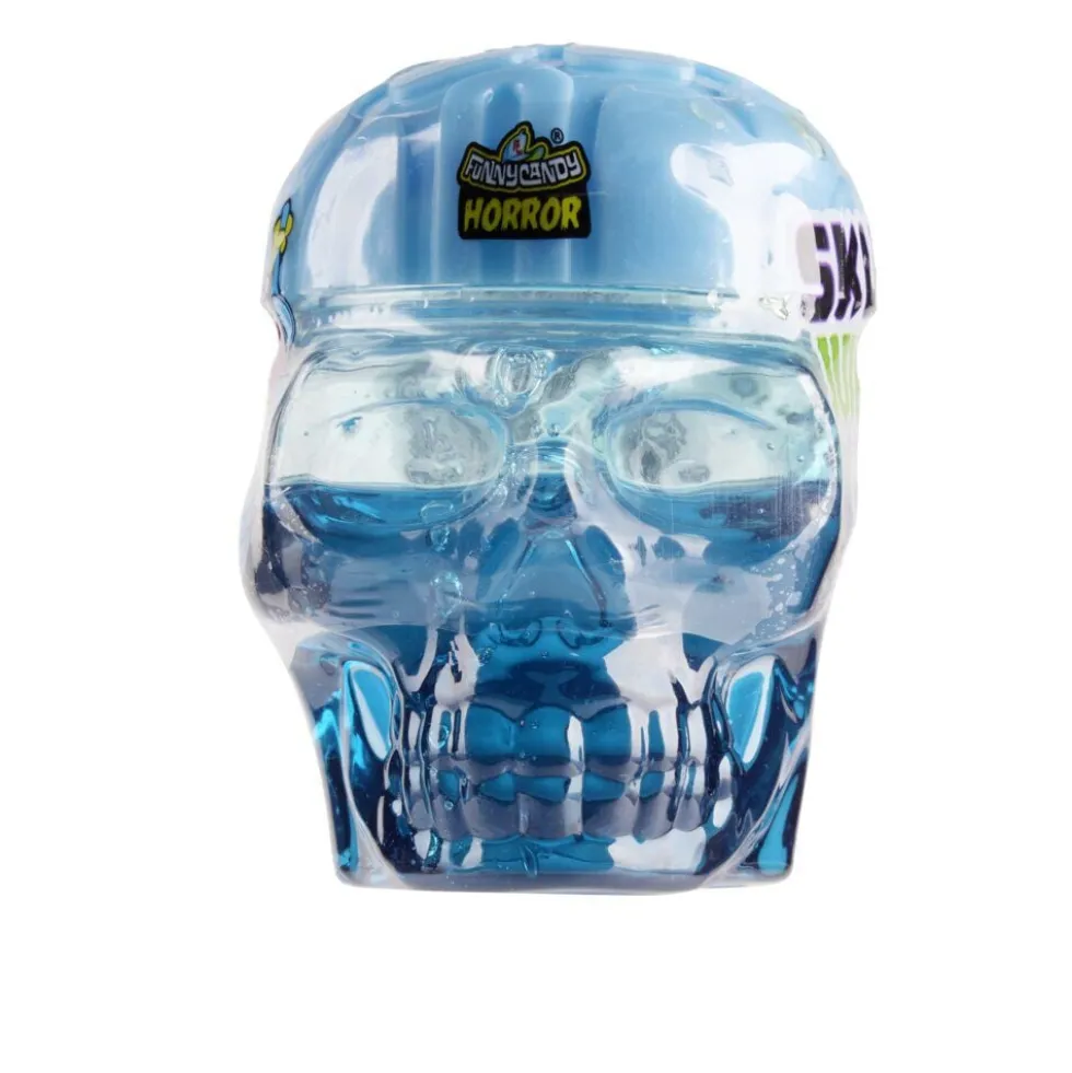 Bonbon Halloween liquide effet slime avec cuillère 90gr (3 modèles)
