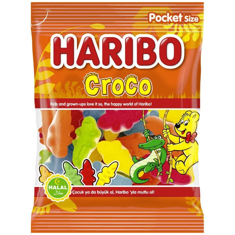 Bonbon Haribo Croco halal 100g